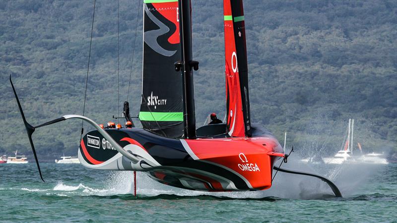 Te Rehutai, Emirates Team New Zealand - America's Cup World Series - December 2020 - Waitemata Harbour - America's Cup 36 - photo © Richard Gladwell / Sail-World.com