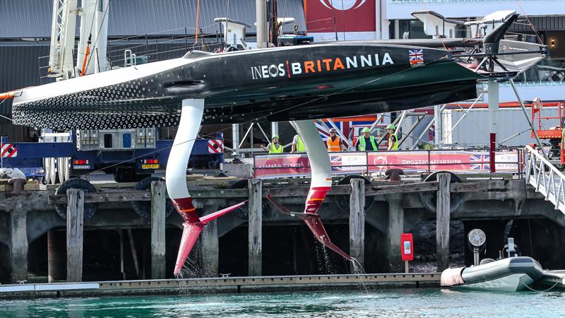 INEOS Team UK - December 30, 2020 - Waitemata Harbour - Auckland - 36th America's Cup - photo © Richard Gladwell / Sail-World.com