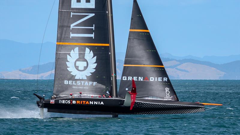 INEOS Team UK - December 30, 2020 - Waitemata Harbour - Auckland - 36th America's Cup photo copyright Richard Gladwell / Sail-World.com taken at Royal Yacht Squadron and featuring the AC75 class