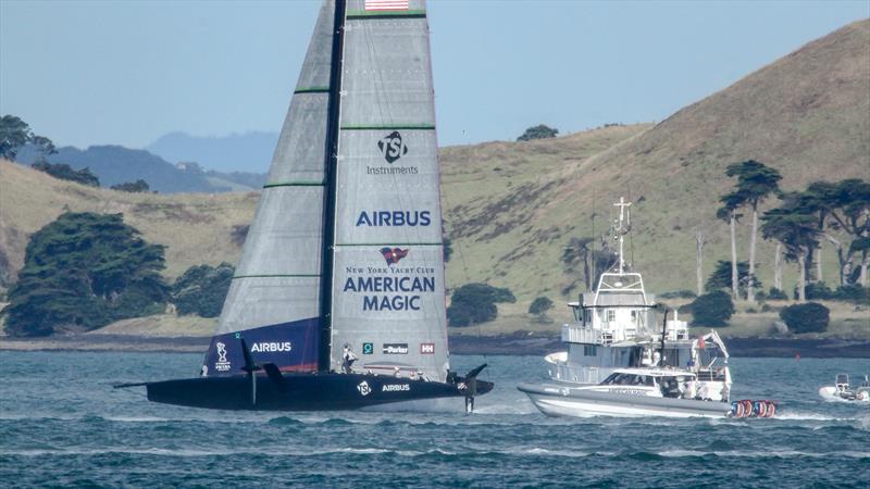 American Magic  - Auckland - January 5, 2021 - 36 America's Cup photo copyright Richard Gladwell / Sail-World.com taken at Royal New Zealand Yacht Squadron and featuring the AC75 class