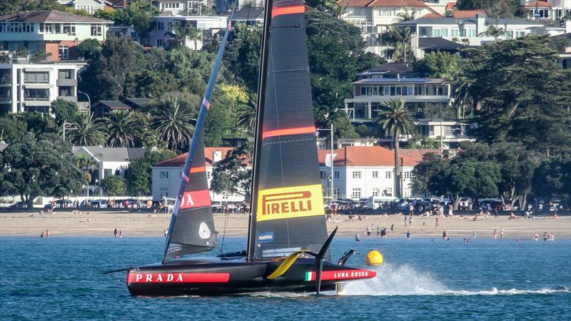 Luna Rossa - Waitemata Harbour - January 6, 2020 - 36th America's Cup - photo © Richard Gladwell / Sail-World.com