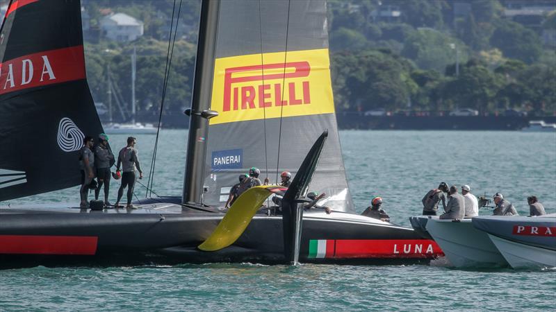 Luna Rossa  - Waitemata Harbour - January 8, 2021 - 36th America's Cup photo copyright Richard Gladwell / Sail-World.com taken at Circolo della Vela Sicilia and featuring the AC75 class