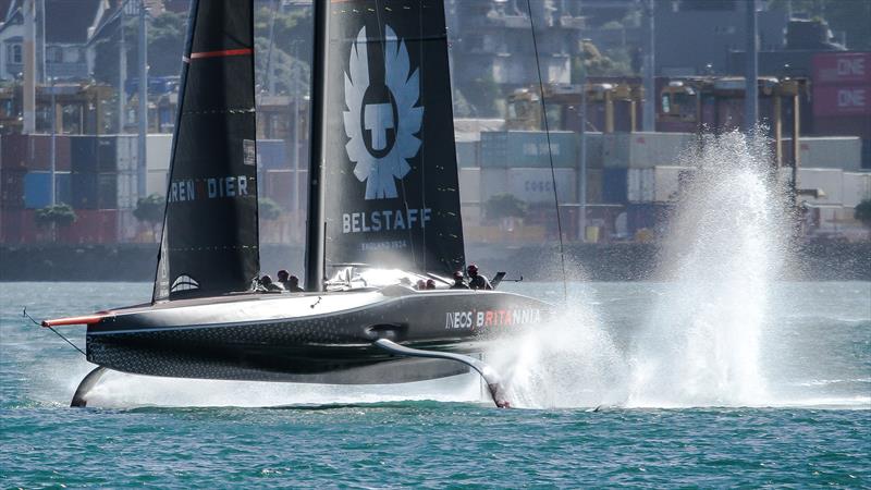 INEOS Team UK  - Waitemata Harbour - January 8, 2021 - 36th America's Cup - photo © Richard Gladwell / Sail-World.com