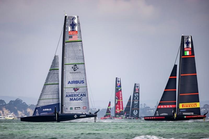 NYYC American Magic, 36th America's Cup. 18 December, 2020 photo copyright Sailing Energy / American Magic taken at  and featuring the AC75 class