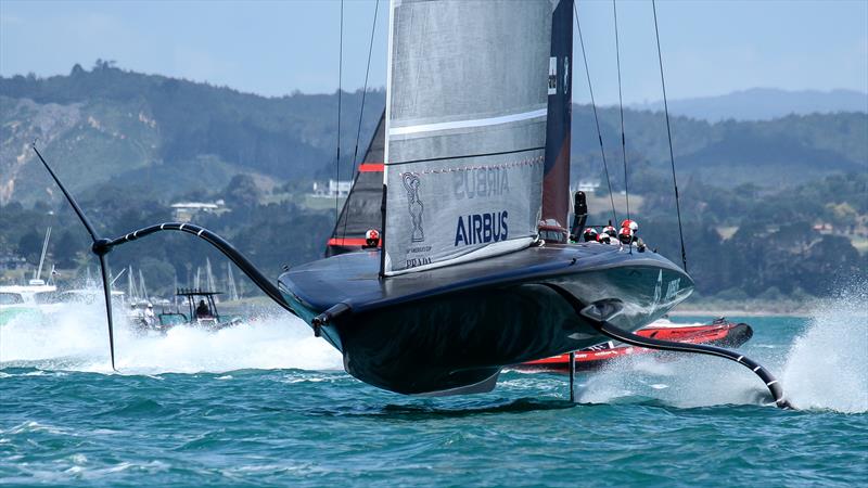 American Magic - January 12, 2021 - Practice Racing - Waitemata Harbour - Auckland - 36th America's Cup photo copyright Richard Gladwell - Sail-Worlds.com / nz taken at New York Yacht Club and featuring the AC75 class