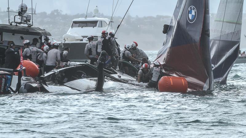 American Magic - Patriot - Hauraki Gulf - January 17, 2021 - Prada Cup - 36th America's Cup photo copyright Richard Gladwell / Sail-World.com taken at New York Yacht Club and featuring the AC75 class