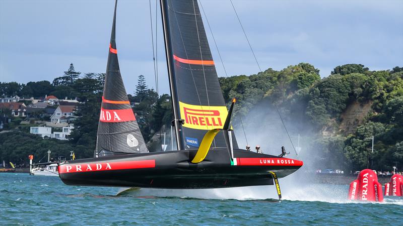 Luan Rossa - Waitemata Harbour - January 23, 2021 - Prada Cup - 36th America's Cup photo copyright Richard Gladwell / Sail-World.com taken at Royal New Zealand Yacht Squadron and featuring the AC75 class