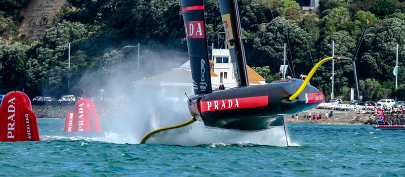 Luna Rossa - Waitemata Harbour - January 23, 2021 - Prada Cup - 36th America's Cup photo copyright Richard Gladwell / Sail-World.com taken at Royal New Zealand Yacht Squadron and featuring the AC75 class