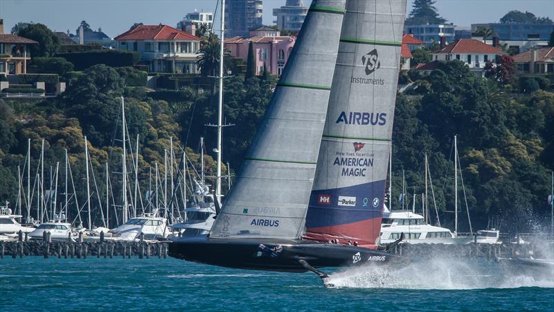 2. American Magic - Patriot - Waitemata Harbour - January 27, 2021 - 36th America's Cup - photo © Richard Gladwell / Sail-World.com