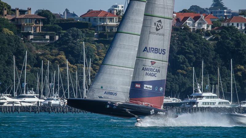 3. American Magic - Patriot - Waitemata Harbour - January 27, 2021 - 36th America's Cup photo copyright Richard Gladwell / Sail-World.com taken at New York Yacht Club and featuring the AC75 class