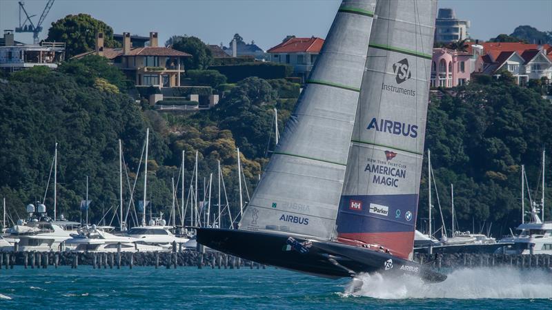 4. American Magic - Patriot - Waitemata Harbour - January 27, 2021 - 36th America's Cup - photo © Richard Gladwell / Sail-World.com