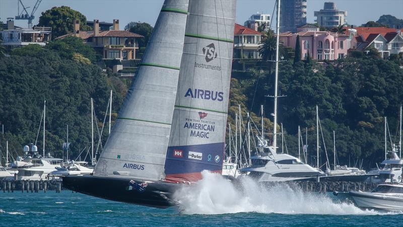 6. American Magic - Patriot - Waitemata Harbour - January 27, 2021 - 36th America's Cup - photo © Richard Gladwell / Sail-World.com