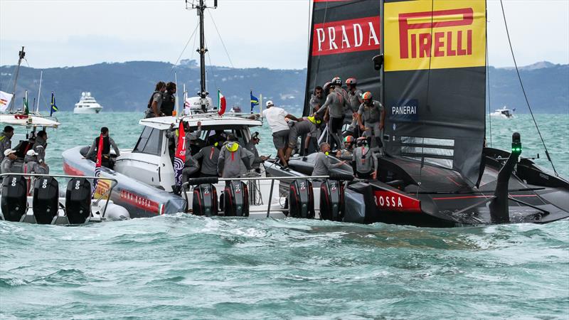 Luna Rossa - Prada Cup Finals - Day 2 - February 14, 2021 - America's Cup 36 - Course E - photo © Richard Gladwell / Sail-World.com