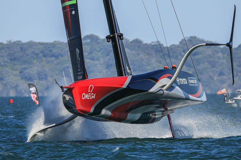 ETNZ Flying High - photo © Emirates Team New Zealand