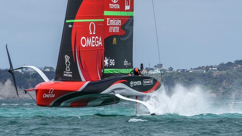 Emirates Team NZ - winner 36th America's Cup photo copyright Richard Gladwell / Sail-World.com taken at Royal New Zealand Yacht Squadron and featuring the AC75 class