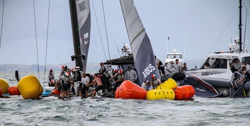 American Magic - Round Robin 2- Race - 3 Prada Cup - Course A- January 17, 2021 - photo © Richard Gladwell - Sail-World.com/nz