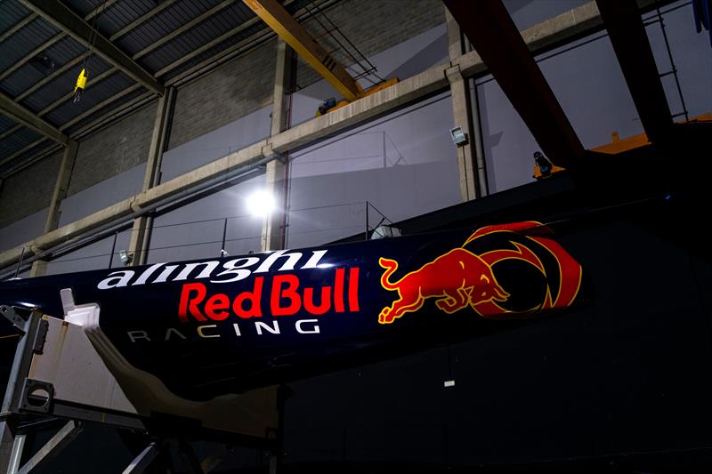 Alinghi Red Bull Racing - AC75 rollout - Barcelona - August 2022 - photo © Alinghi Red Bull Racing Media Pool