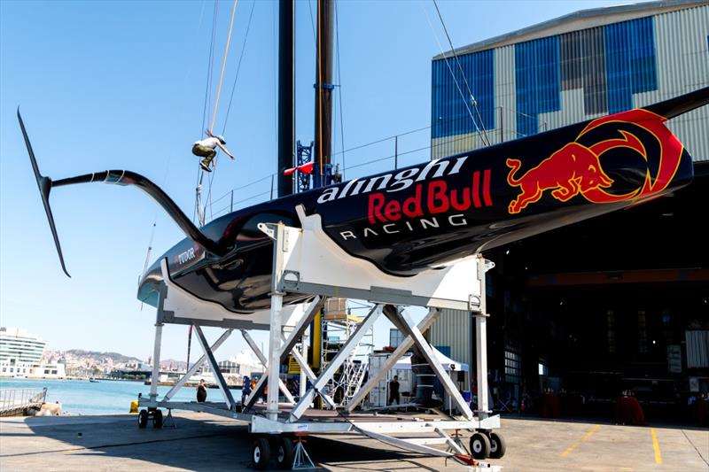 Alinghi Red Bull Racing launches in Barcelona photo copyright Alinghi Red Bull Racing / Olaf Pignataro taken at  and featuring the AC75 class