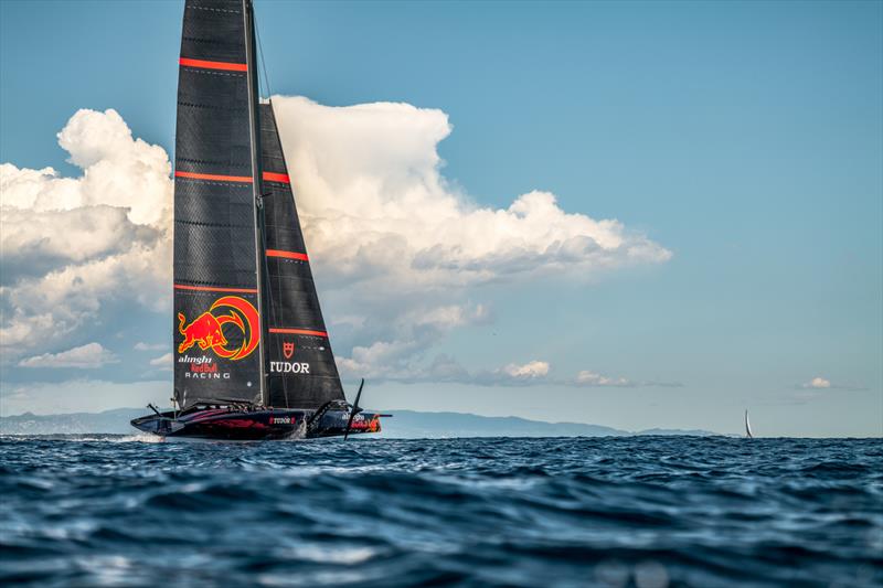 Alingi Red Bull Racing - Barcelona - September 30, 2022 - photo © America's Cup/Alex Carabi