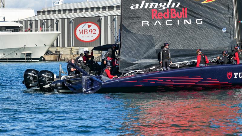 Alinghi Red Bull Racing - AC75 - November 16, 2022 - Barcelona - photo © Alex Carabi / America's Cup