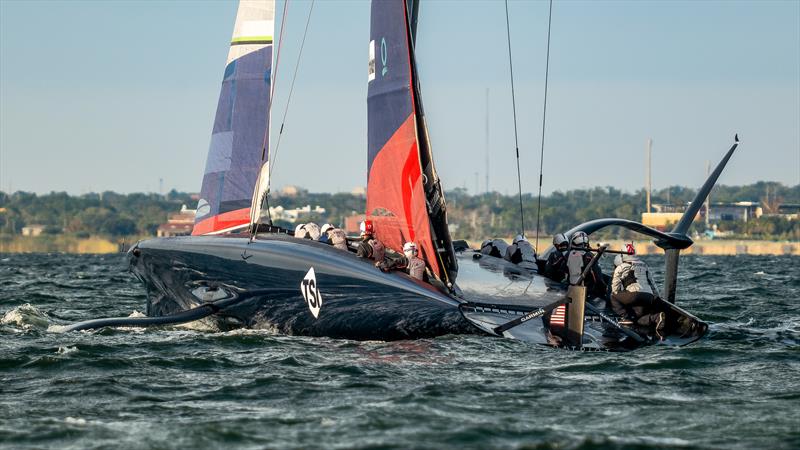 American Magic -  AC75 - November 17, 2022 - Pensacola, Fl photo copyright Paul Todd/America's Cup taken at New York Yacht Club and featuring the AC75 class