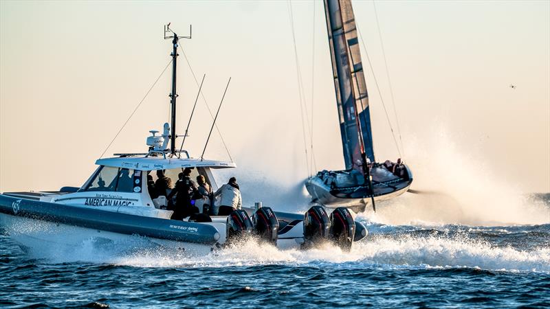 American Magic -  AC75 - November 18, 2022 - Pensacola, Fl photo copyright Paul Todd/America's Cup taken at New York Yacht Club and featuring the AC75 class