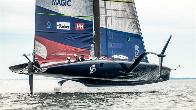 American Magic -  AC75 - November 22, 2022 - Pensacola, Fl photo copyright Paul Todd/America's Cup taken at New York Yacht Club and featuring the AC75 class