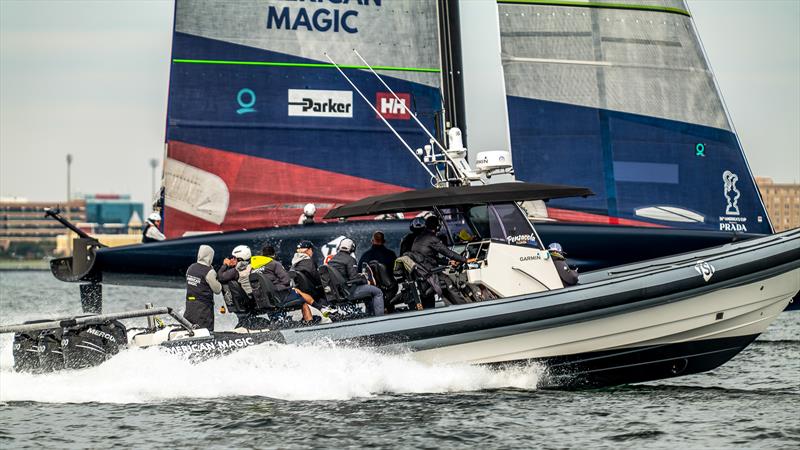 American Magic -  AC75 - November 22, 2022 - Pensacola, Fl photo copyright Paul Todd/America's Cup taken at New York Yacht Club and featuring the AC75 class