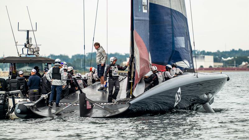 American Magic -  AC75 - November 22, 2022 - Pensacola, Fl photo copyright Paul Todd/America's Cup taken at New York Yacht Club and featuring the AC75 class