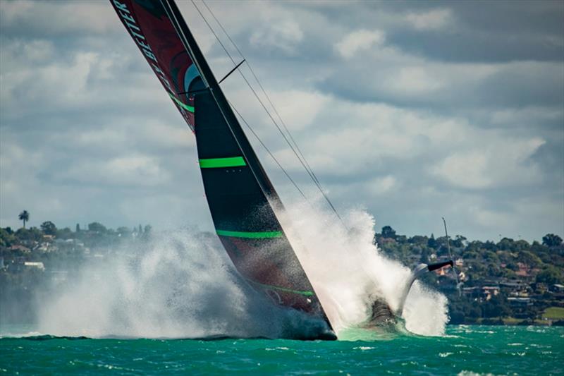 Te Rehutai nosedive - Practice Racing - January 2021 - photo © Dylan Clarke