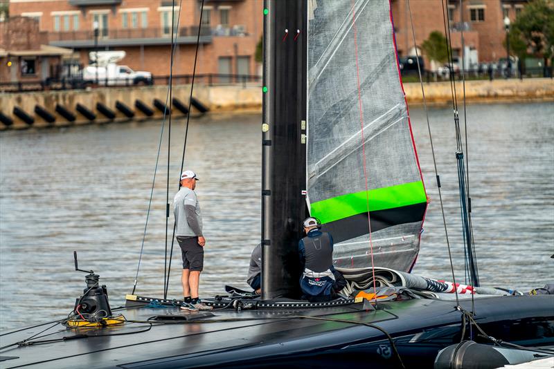 Patriot - AC75 - November 22, 2022 - Pensacola, Fl - photo © Paul Todd/America's Cup