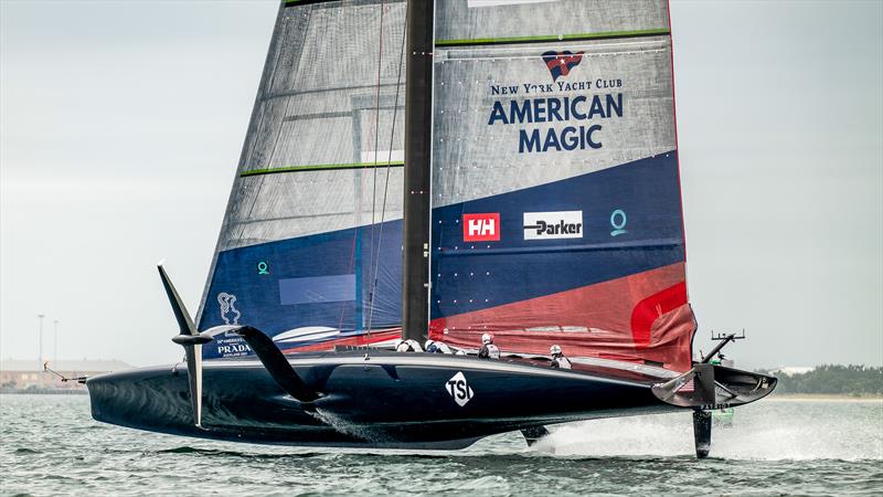 Patriot -  AC75 - November 22, 2022 - Pensacola, Fl photo copyright Paul Todd/America's Cup taken at New York Yacht Club and featuring the AC75 class