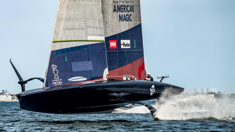 American Magic -  AC75 - December 2, 2022 - Pensacola, Fl - photo © Paul Todd/America's Cup