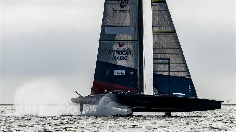 American Magic -  AC75 - December 2, 2022 - Pensacola, Fl photo copyright Paul Todd/America's Cup taken at New York Yacht Club and featuring the AC75 class