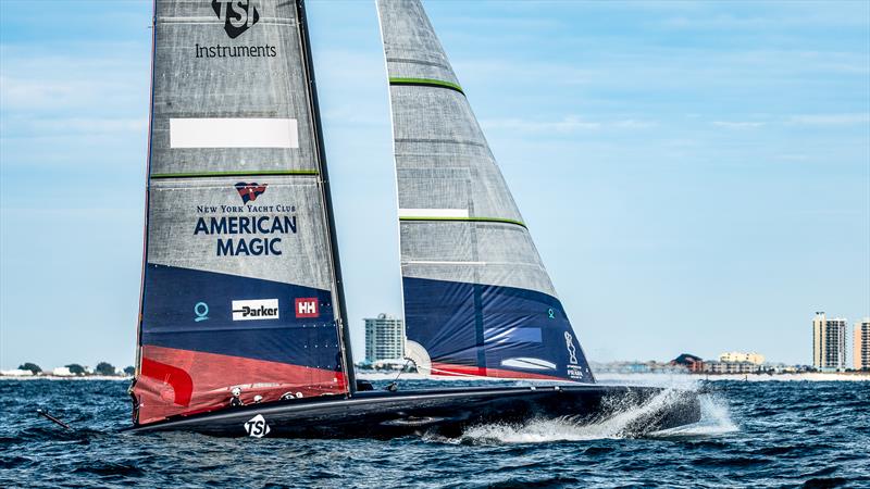 American Magic -  Patriot - AC75 - December 19, 2022 - Pensacola, Florida - photo © Paul Todd/America's Cup