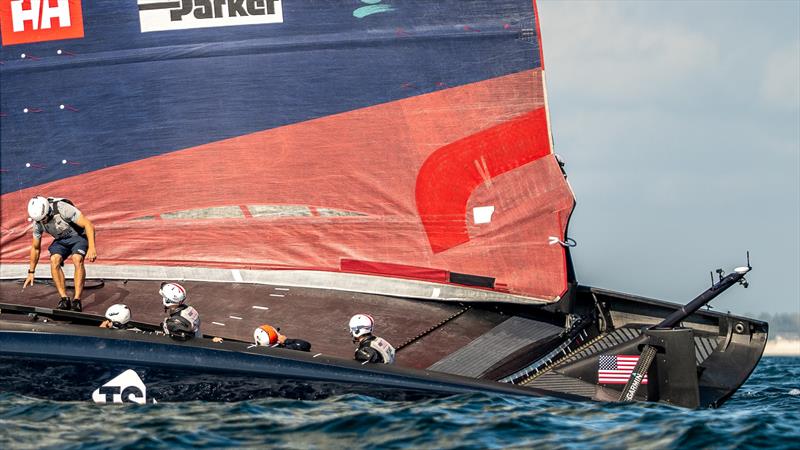 American Magic -  Patriot - AC75 - January11, 2023 - Pensacola, Florida photo copyright Paul Todd/America's Cup taken at New York Yacht Club and featuring the AC75 class