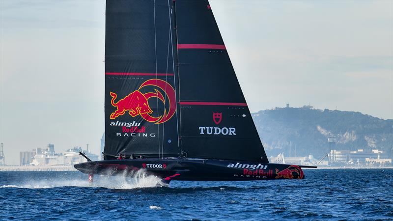 Alinghi Red Bull Racing -  AC75 - January 13, 2023 - Barcelona photo copyright Alex Carabi / America's Cup taken at Société Nautique de Genève and featuring the AC75 class