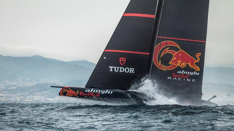 Alinghi Red Bull Racing -  AC75 - January 24, 2023 - Barcelona - photo © Alex Carabi / America's Cup