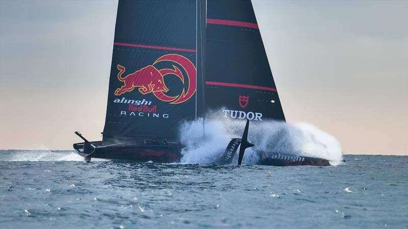 Alinghi Red Bull Racing -  AC75 - January 27, 2023 - Barcelona photo copyright Alex Carabi / America's Cup taken at Société Nautique de Genève and featuring the AC75 class