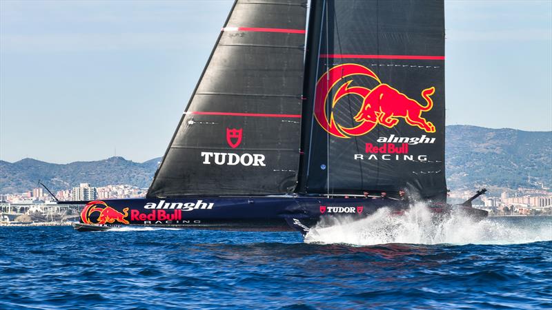 Alinghi Red Bull Racing -  AC75 - January 30, 2023 - Barcelona photo copyright Alex Carabi / America's Cup taken at Société Nautique de Genève and featuring the AC75 class