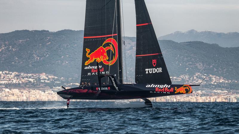 Alinghi Red Bull Racing -  AC75 - January 30, 2023 - Barcelona photo copyright Alex Carabi / America's Cup taken at Société Nautique de Genève and featuring the AC75 class