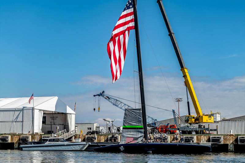 American Magic  -  AC75 - January 31, 2023 - Pensacola photo copyright Paul Todd/America's Cup taken at New York Yacht Club and featuring the AC75 class