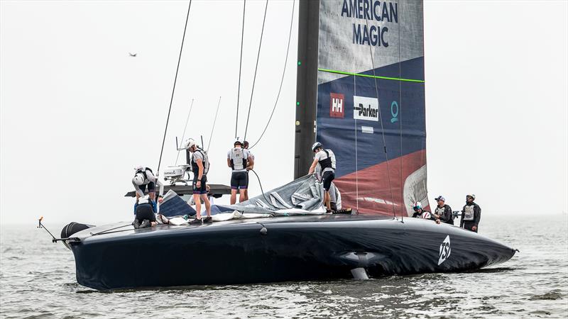 American Magic  -  AC75 - February 2, 2023 - Pensacola photo copyright Paul Todd/America's Cup taken at New York Yacht Club and featuring the AC75 class