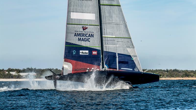 American Magic  -  AC75 - February 4, 2023 - Pensacola - photo © Paul Todd/America's Cup