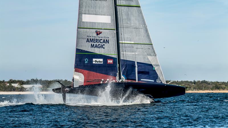 American Magic  -  AC75 - February 4, 2023 - Pensacola photo copyright Paul Todd/America's Cup taken at New York Yacht Club and featuring the AC75 class