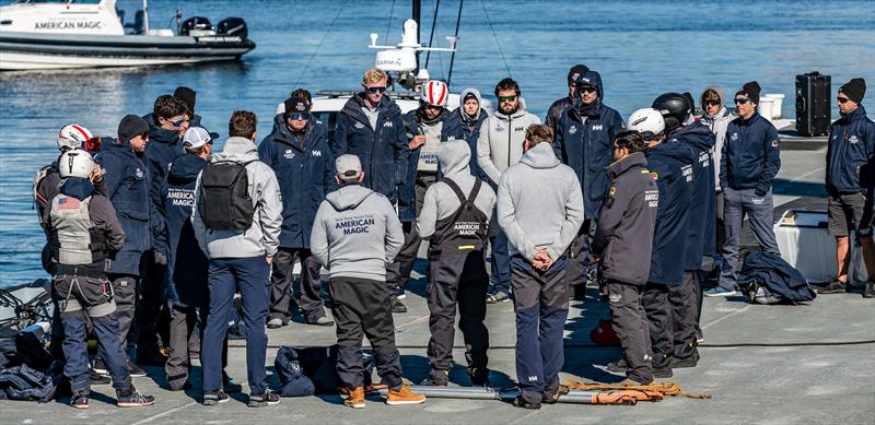 American Magic  -  AC75 - February 4, 2023 - Pensacola - photo © Paul Todd/America's Cup