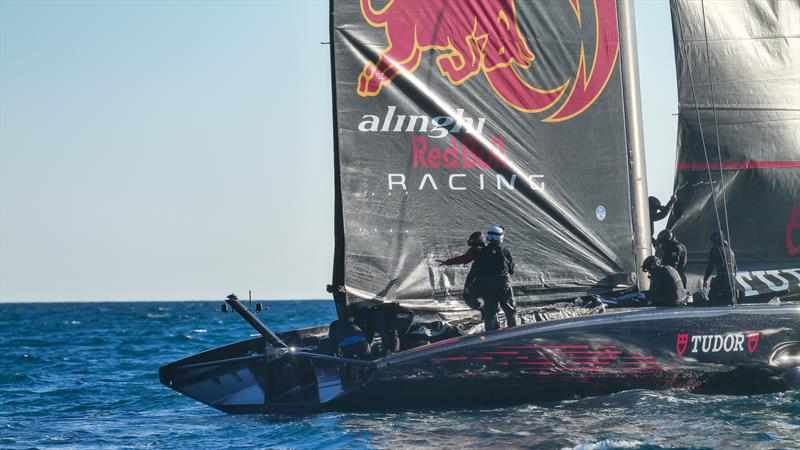 AC75 - Alinghi Red Bull Racing - February 12, 2023 - Barcelona - photo © Alex Carabi / America's Cup