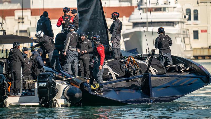 AC75 - Alinghi Red Bull Racing - February 12, 2023 - Barcelona - photo © Alex Carabi / America's Cup