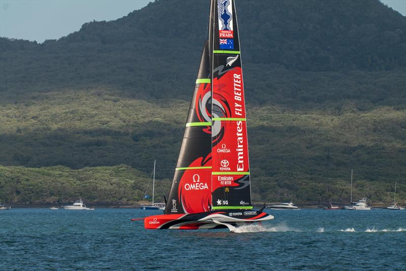 Te Rehutai, 2021 America's Cup champion - Emirates Team New Zealand photo copyright Emirates Team New Zealand taken at  and featuring the AC75 class