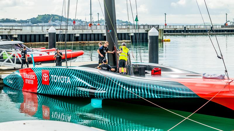 AC75 - Emirates Team New Zealand  -  Day 5 - March 28, 2023 -  Auckland NZ - photo © Adam Mustill / America's Cup